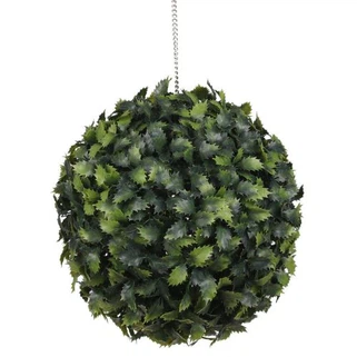 Dawns Glaswellt Topiary Gwyrdd Artiffisial ar gyfer Addurno Gardd Fân
