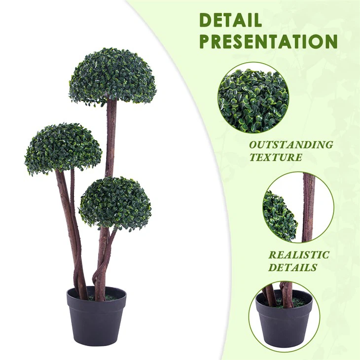 Cheap decorative artificial mini potted flowers